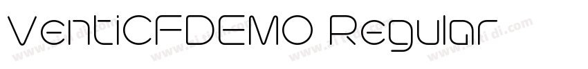 VentiCFDEMO Regular字体转换 VentiCFDEMO Regular字体转换